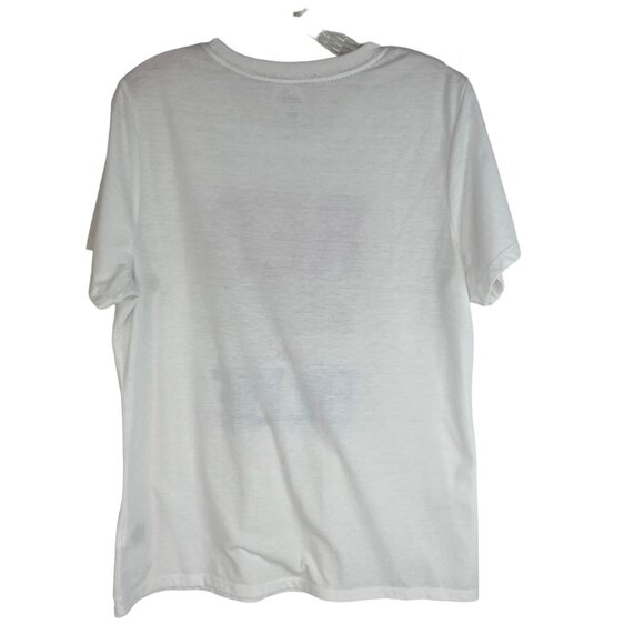 Celebrate Patriotic Graphic Tshirt Womens Large Red White Blue - Picture 2 of 8